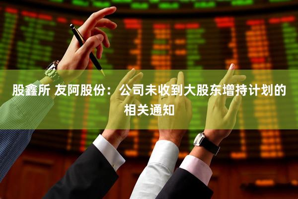 股鑫所 友阿股份：公司未收到大股东增持计划的相关通知